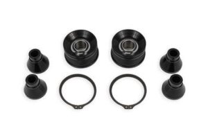 Ford Mustang Bushing Kit - Front - BMR Suspension - Radius Rod Bearing Kit - Black-anodized - `24-`27